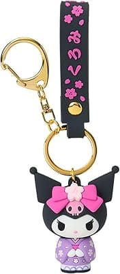 Sanrio Kuromi 和服三维钥匙扣